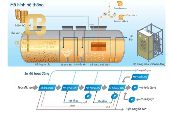 Công nghệ MBR trong xử lý nước thải: Nguyên lý và ứng dụng