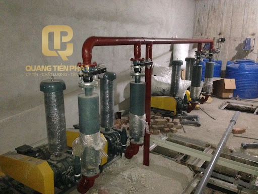 thi công hệ thống xử lý nước thải Cao Ốc Văn Phòng 45 NTMK