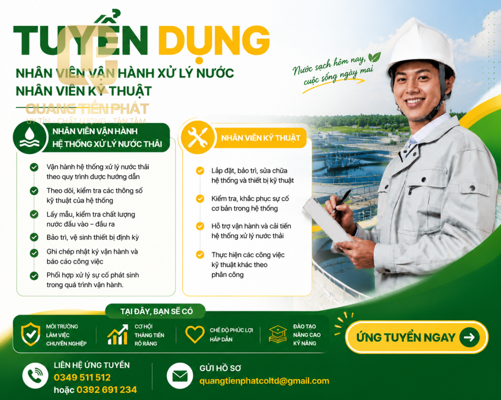 Công Ty TNHH Công Nghệ Môi Trường Quang Tiến Phát